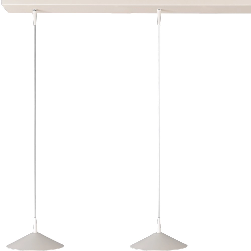 Lampe pendante à 3 lampes Ceppo blanc Ø 18cm Masterlight 8718121352039