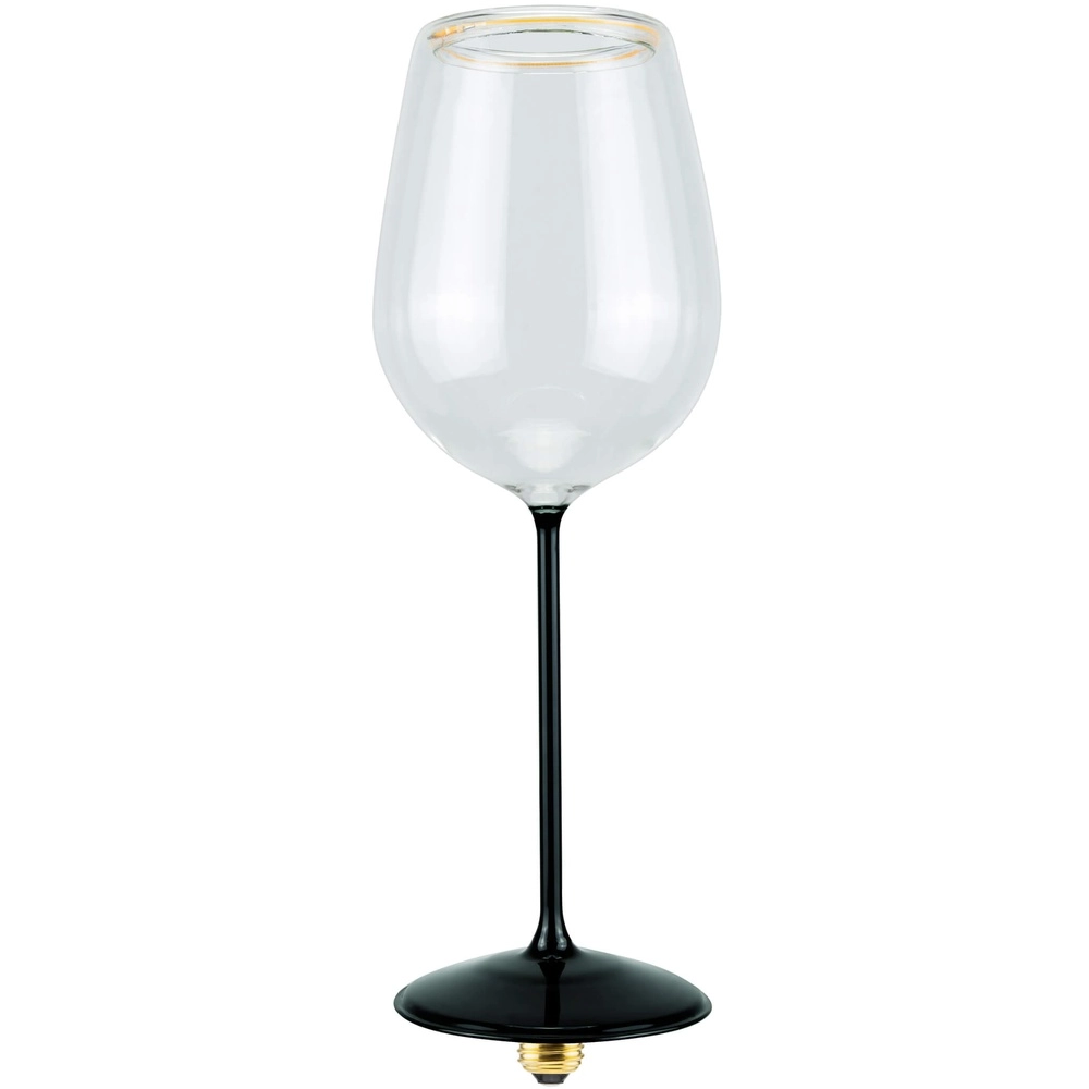 Source lumineuse en verre à vin Floating Transparent - 5W - E27 - 500lm - 2200K - Ø 12cm Segula 4260751134645