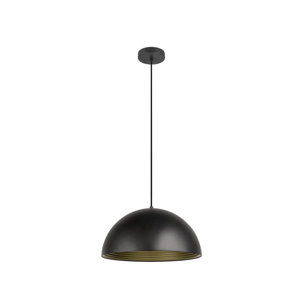 Suspension design Forchini M 40 noir avec or Ø 40cm SLV 4024163298636