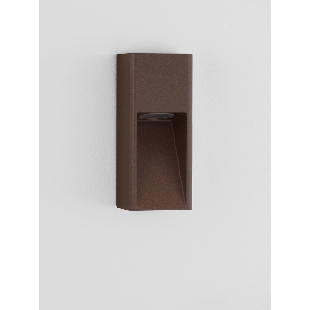 Lampe murale élégante Mazu Brun rouille Lyora 5212063504363