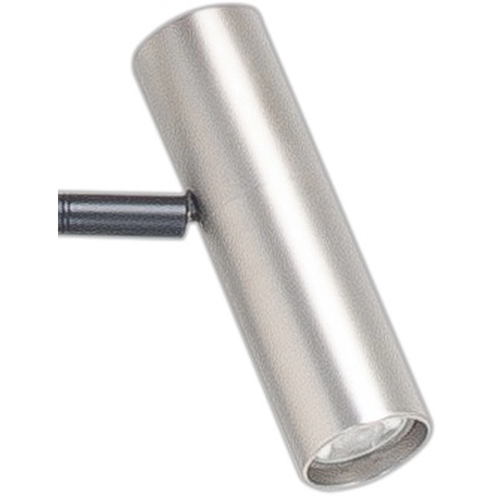 Lampadaire Country Trend Noir avec nickel Highlight 8718379049194