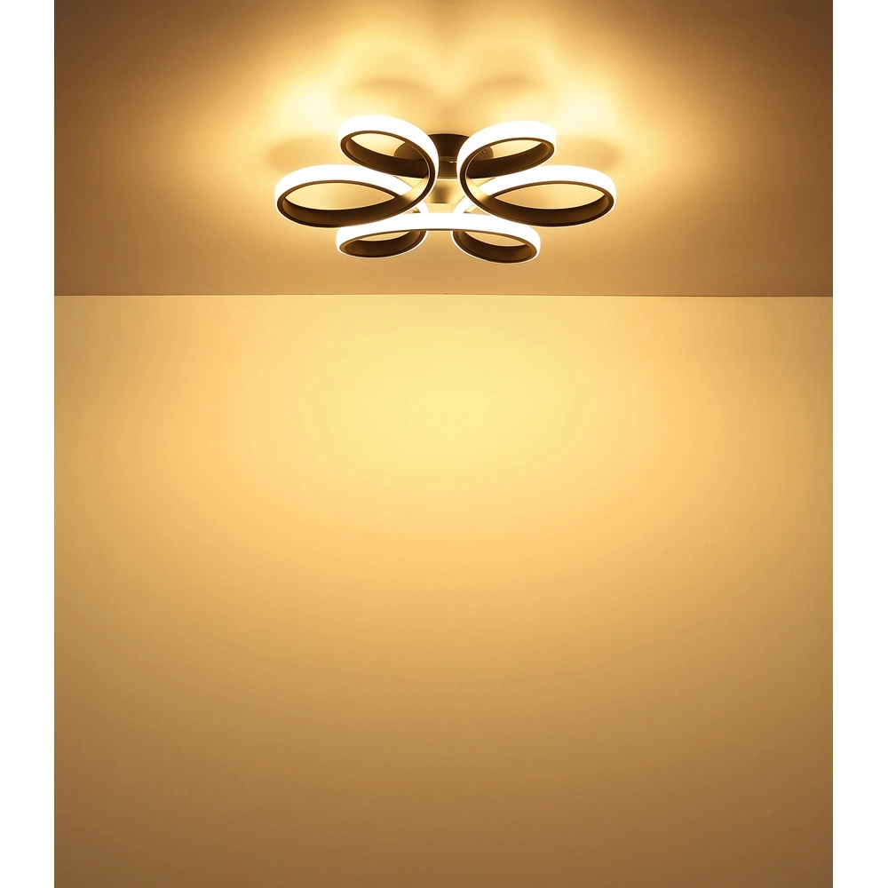 Lampe de plafond à design Orbita Noir Globo 9007371593309