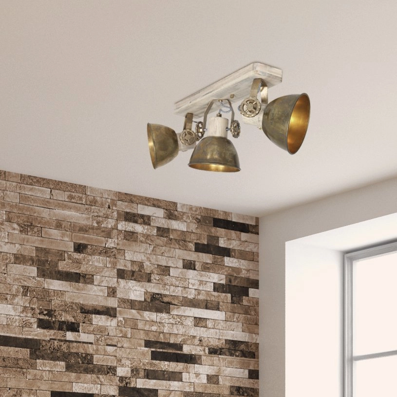 Spot en saillie 3 lumières Gearwood Steinhauer 8712746135046