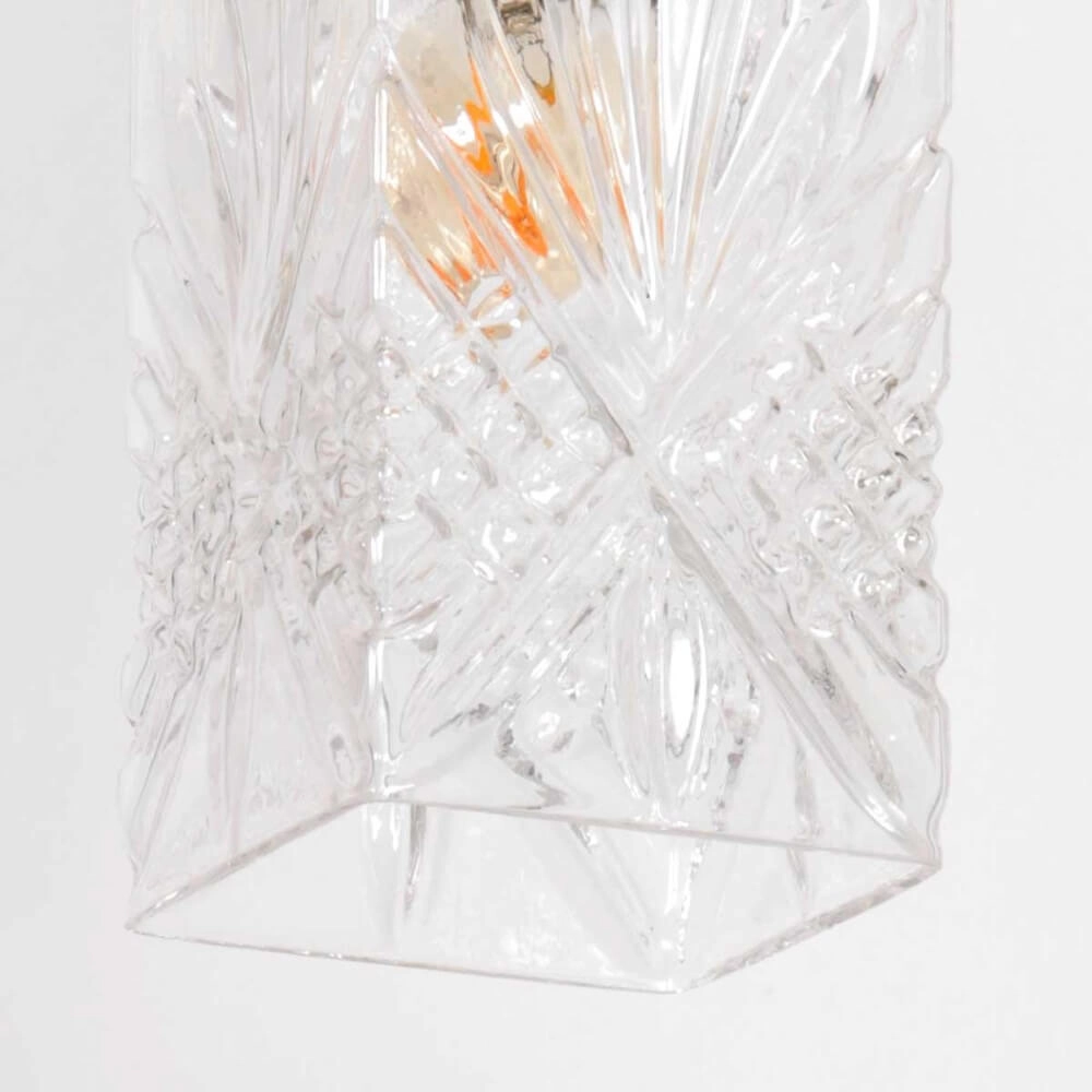 Lampe suspendue classique Grazioglass Ø 10 cm Steinhauer 8712746166347