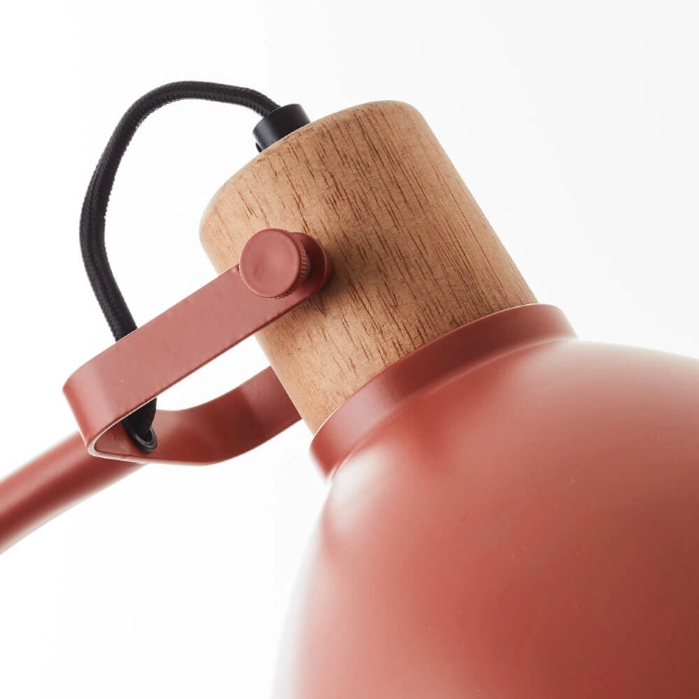 Lampe sur pied Erena rouge Brilliant 4004353413025