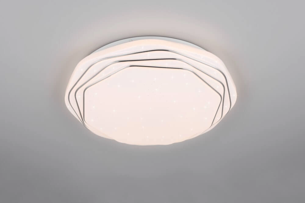 Plafonnier LED Dizzy avec télécommande