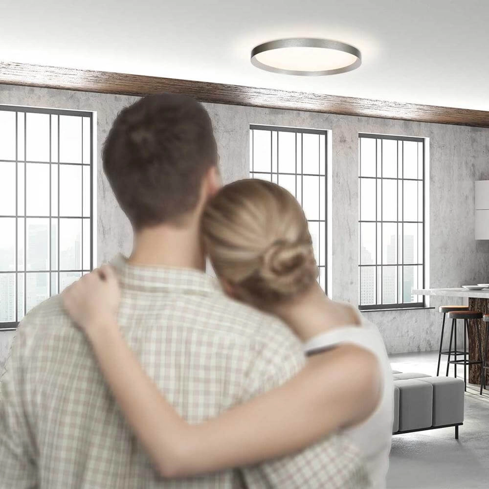 Plafonnier élégant Flady métal Ø 50cm Steinhauer 8712746176230