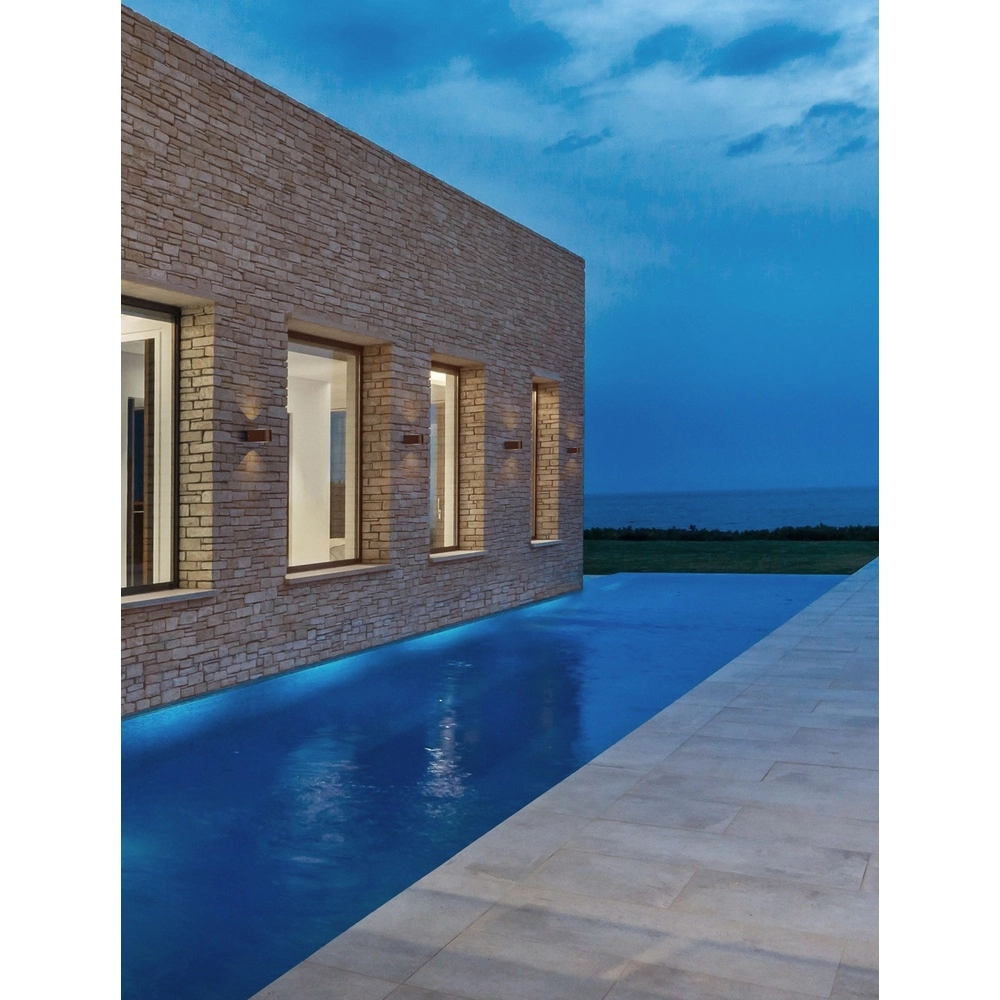 Spot monté en surface Opera Up & Down Brun rouille Lyora 5212017470508