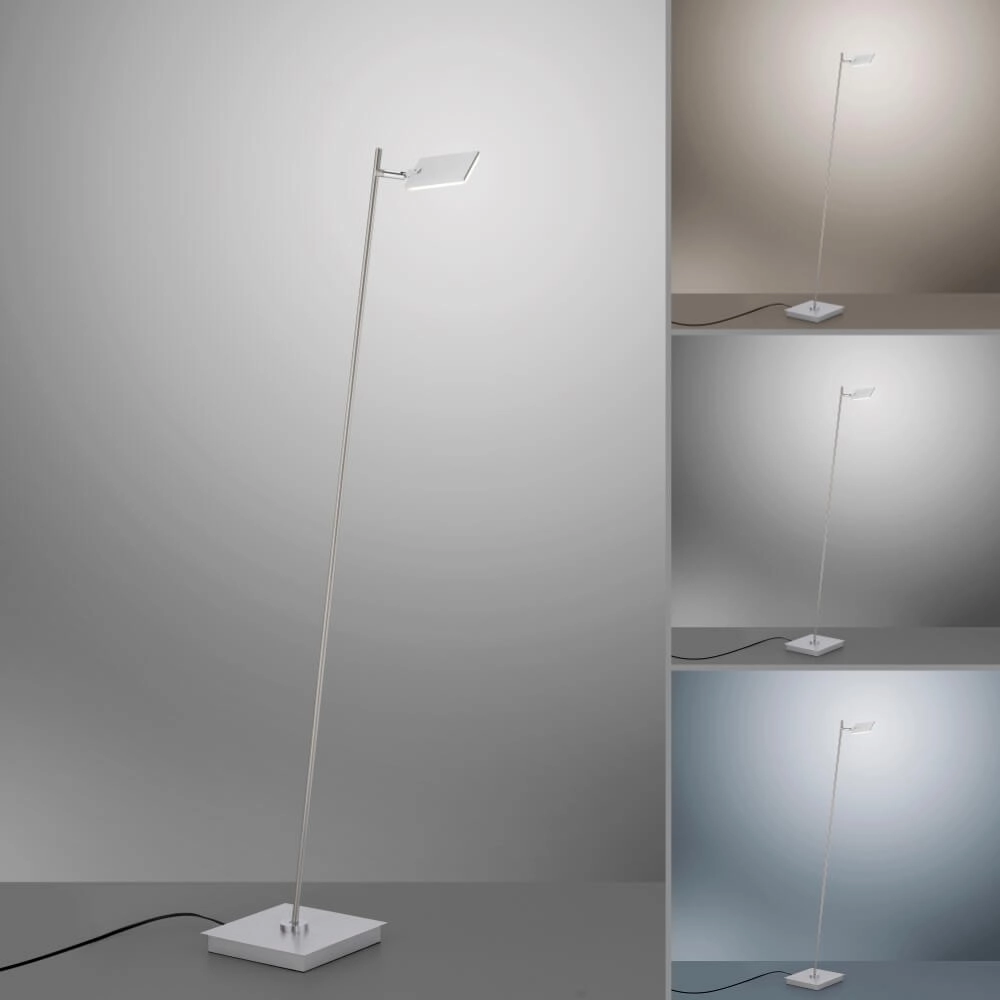 Lampadaire design Pure Mira aluminium Paul Neuhaus 4012248365496