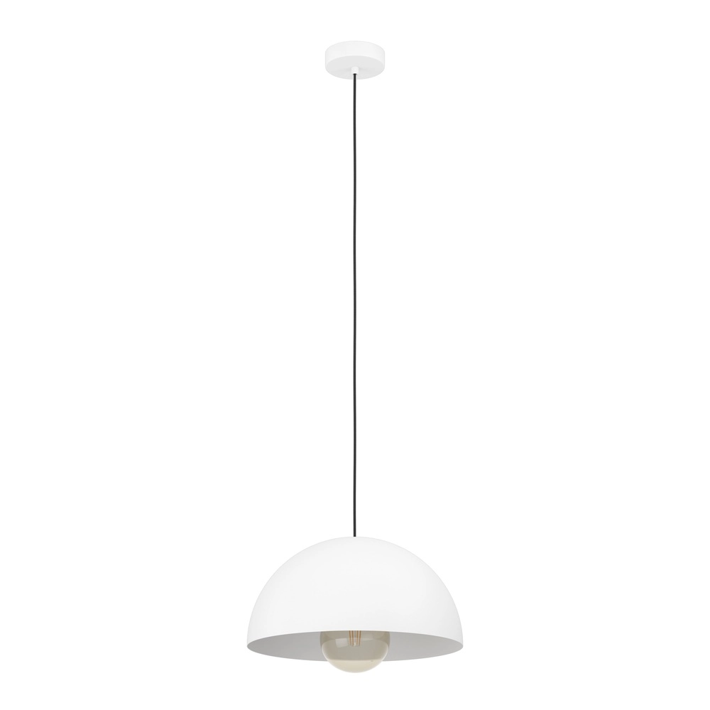 Lampe pendante blanche Gaetano Ø 38cm - E27
