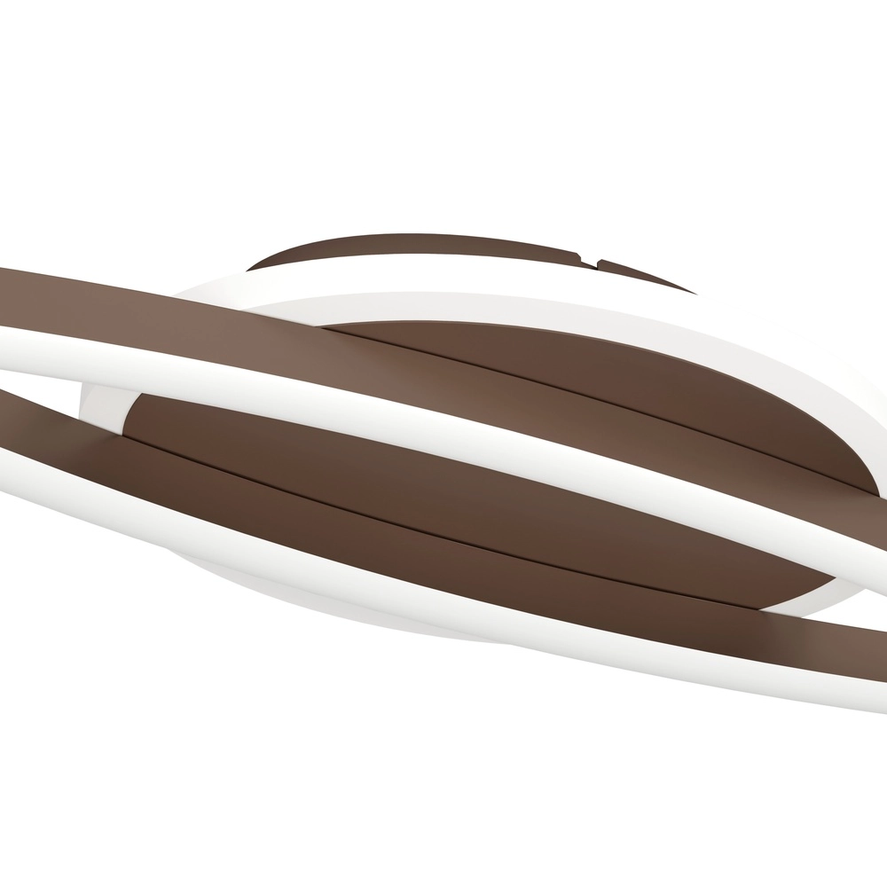 Lampe de plafond Lungolago LED - bronze - rond Eglo 9008606316069