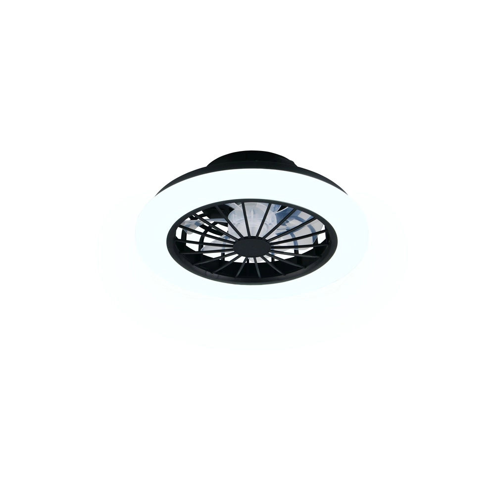 Ventilateur de plafond Rotsund noir Ø 38cm Trio 4017807693164