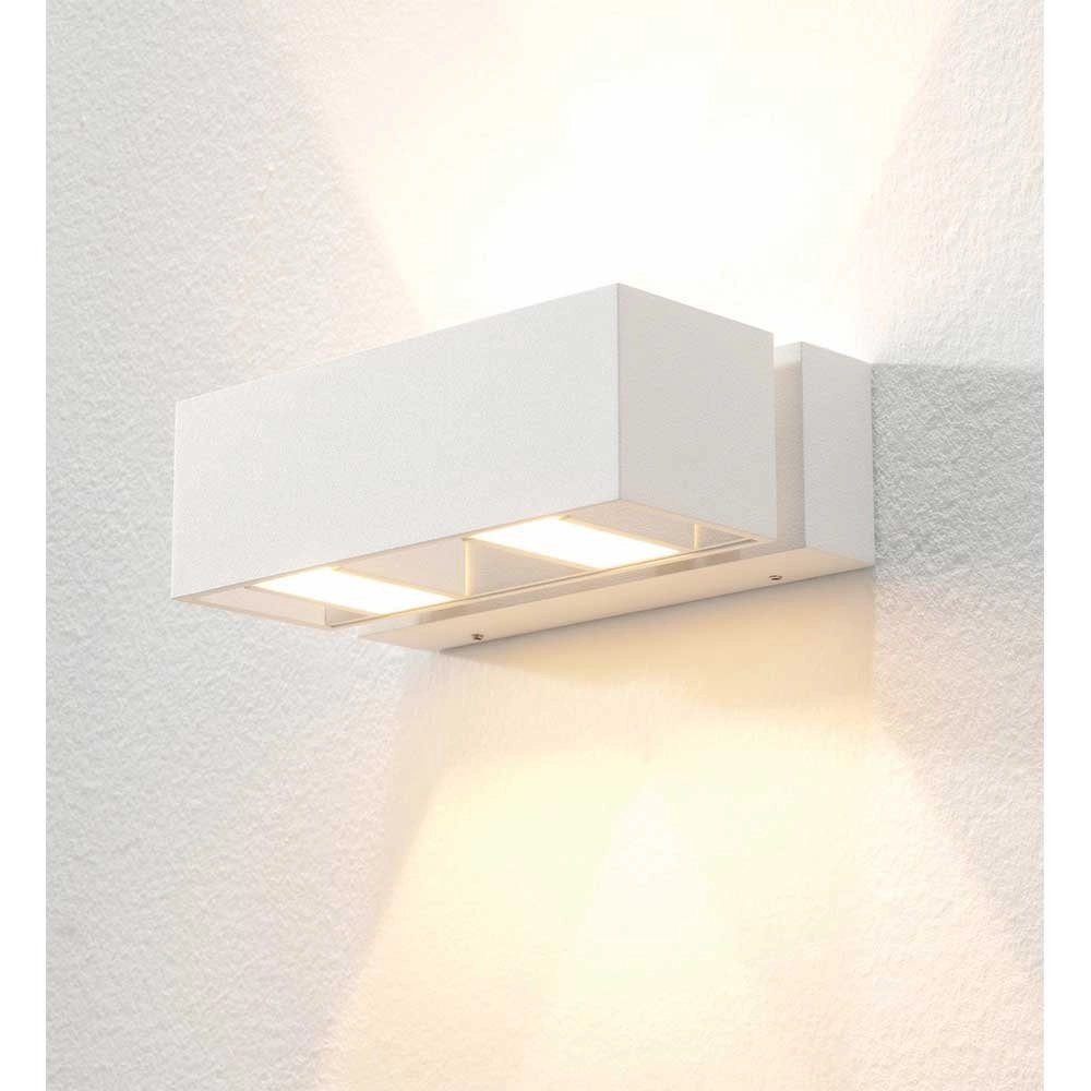 Spot LED double Bfeld 2 lumières - blanc