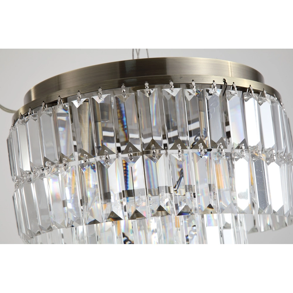 Plafonnier Empire laiton antique Ø 34cm Searchlight 5053423303864