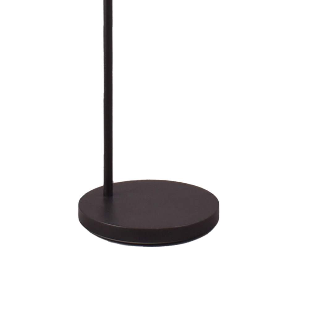 Lampe de lecture flexible Scala noir avec du nickel Masterlight 8718121312996