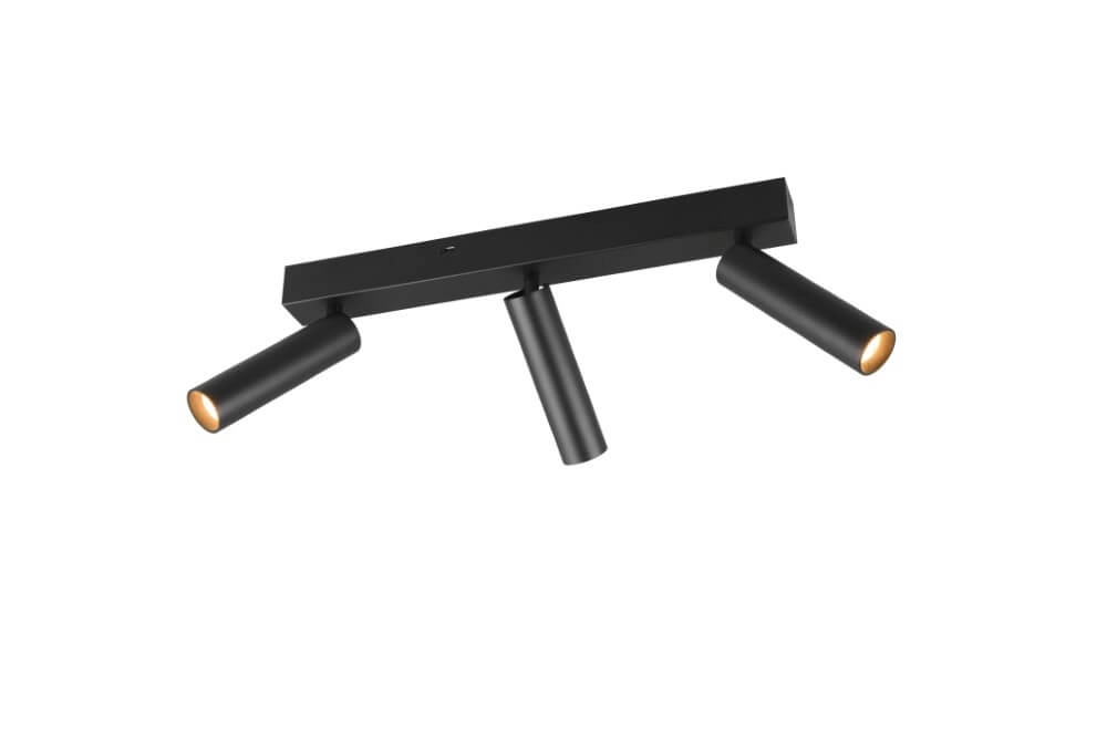 Spot de plafond fin Ambala 3x LED - noir Trio 4017807612646