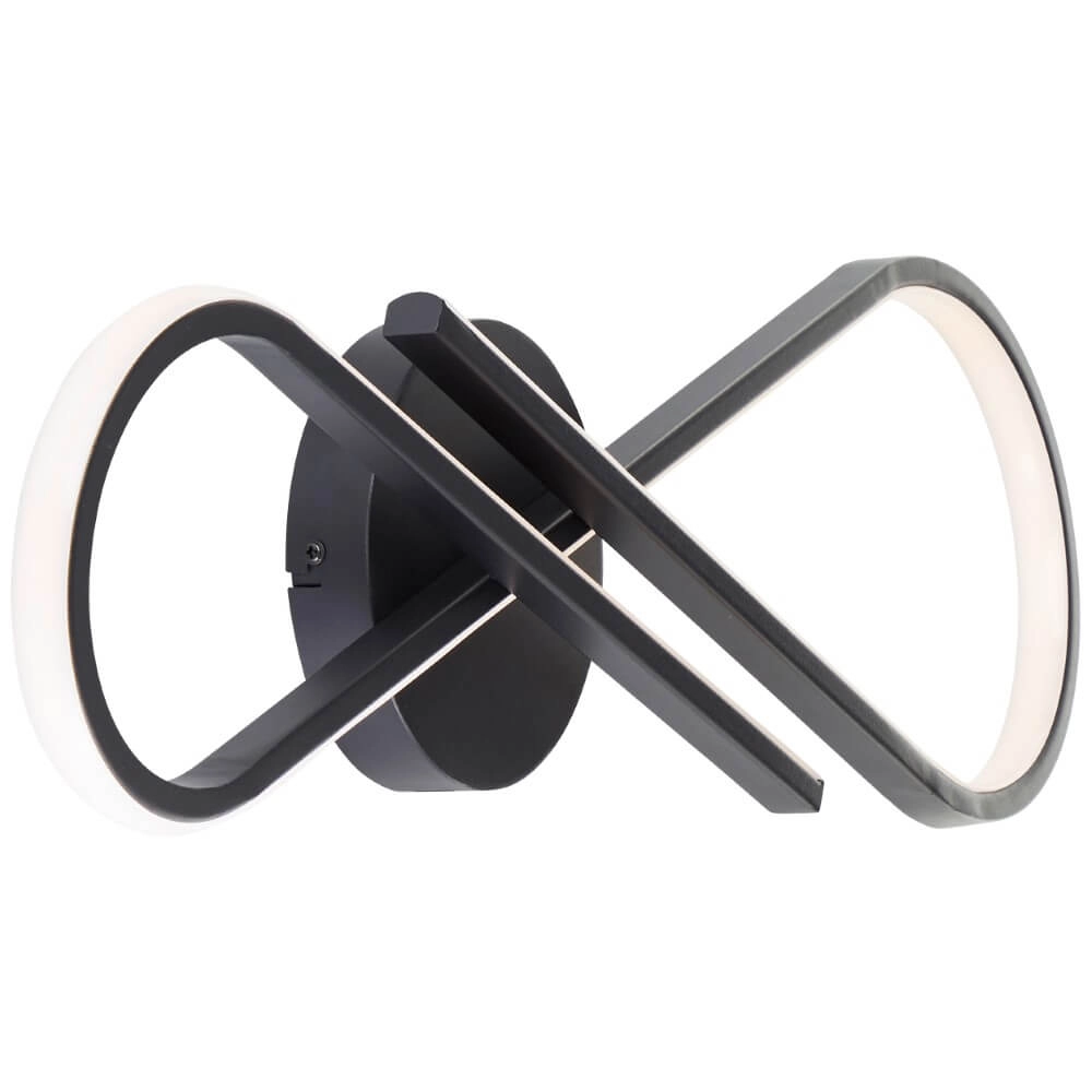 Plafonnier noir Hinton noir Brilliant 4004353442100