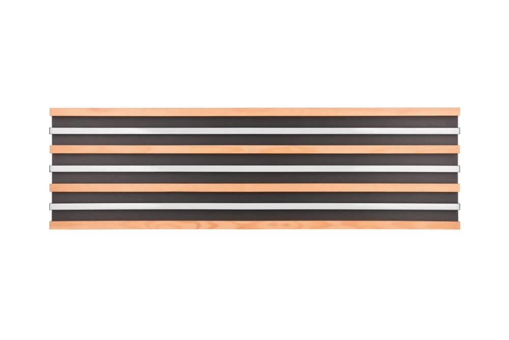 Plafonnier LED Fontana 113x30 cm - aspect bois Trio 4017807615951