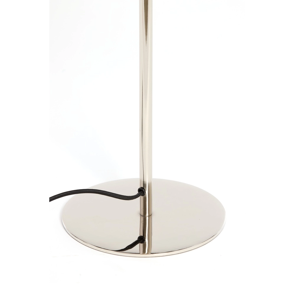 Lampe de table Surin Ø 23cm - nickel brillant Light & Living 8717807743451