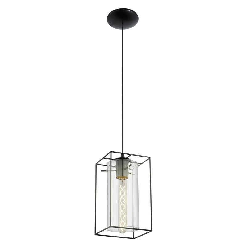 Lampe à suspension Loncino noir Eglo 9002759494957