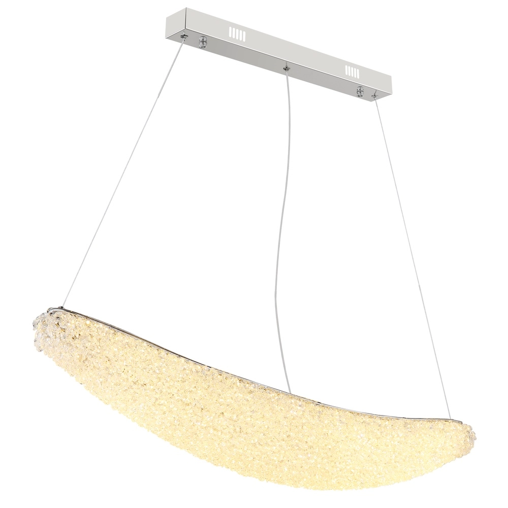 Lampe suspendue Kristalla Chrome Globo 9007371566785