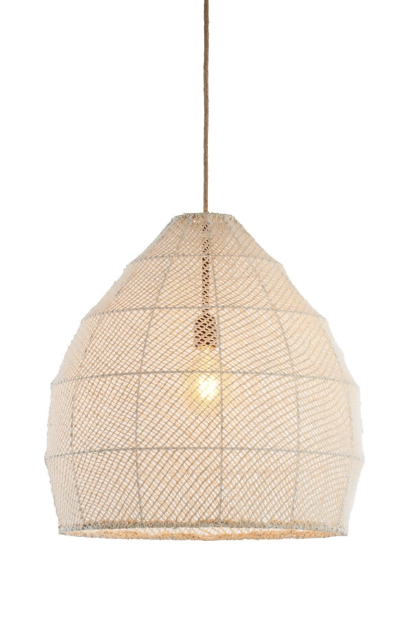 Suspension Japandi Makassar crème Ø 50cm Suspension Japandi Makassar crème Ø 50cm