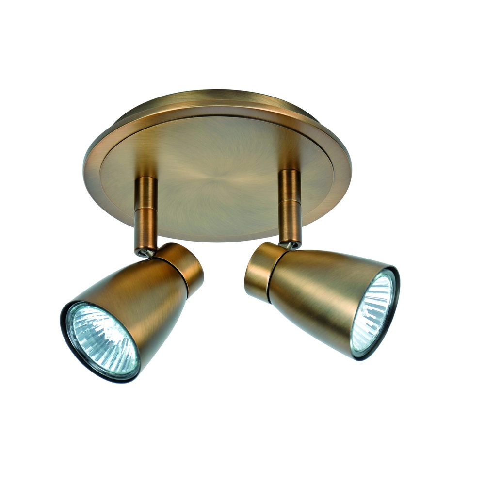 Moquerie Mirage Bronze cuivré 2 lumières Moquerie Mirage Bronze cuivré 2 lumières