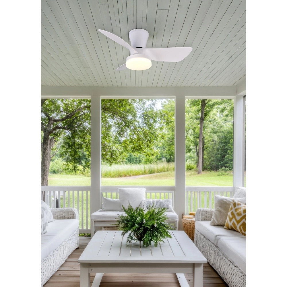Ventilateur de plafond conçu Randers Blanc Trio 4017807643770