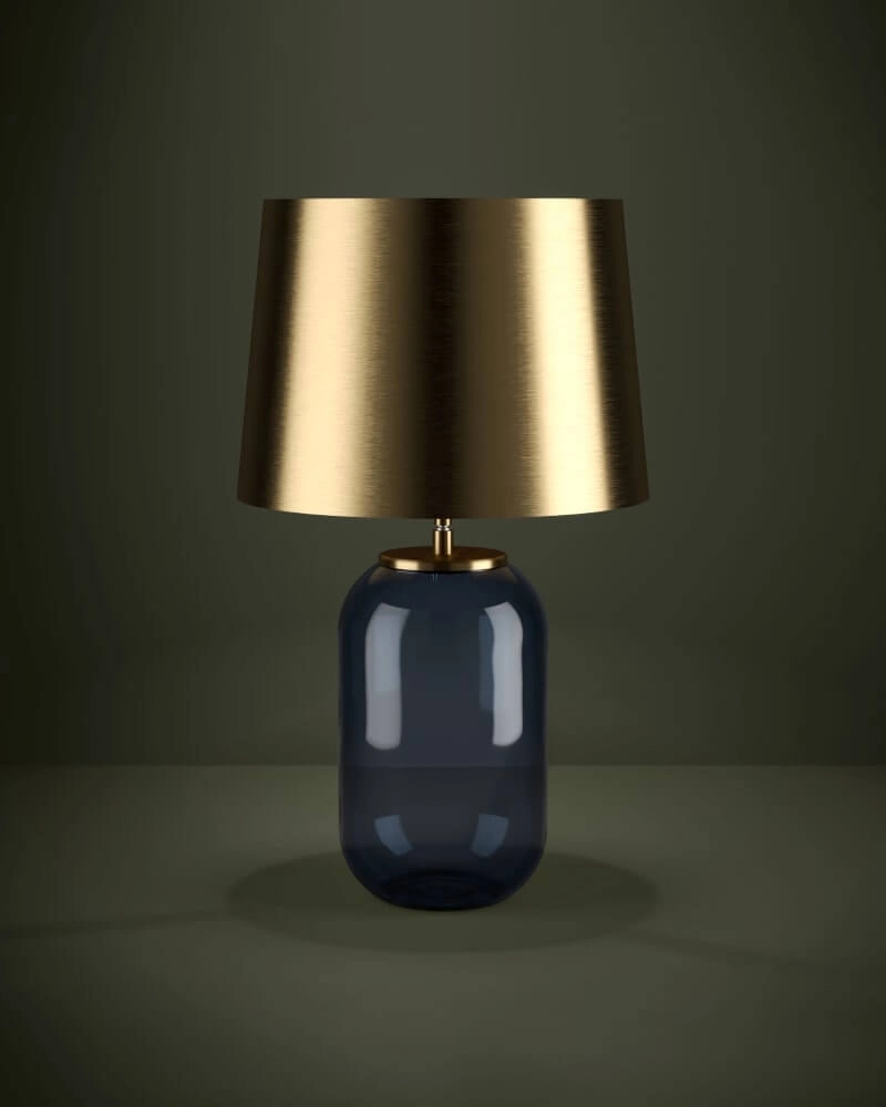 Lampe de table chic Cuite avec capuche dorée Stars of Light 9008606221257