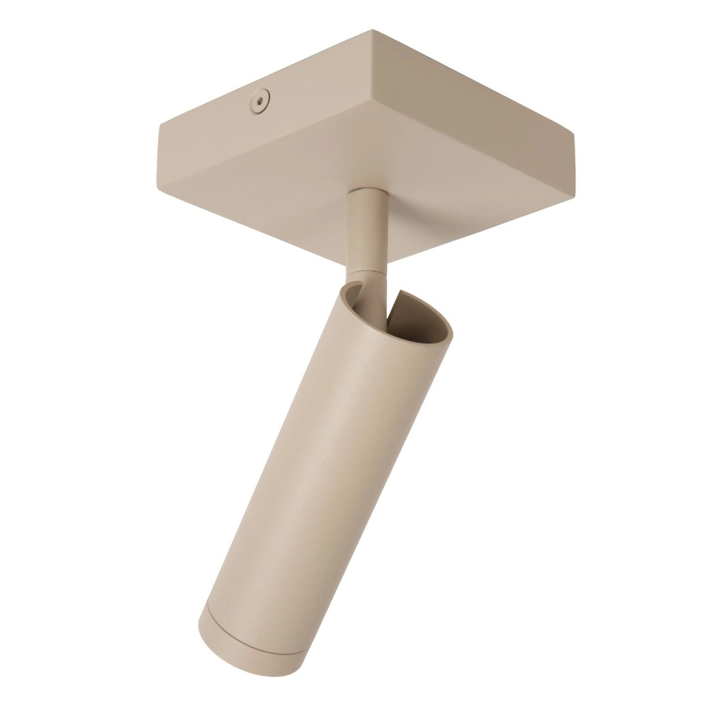 Lampe de plafond élégante Grado brun sable Lucide 5411212221704