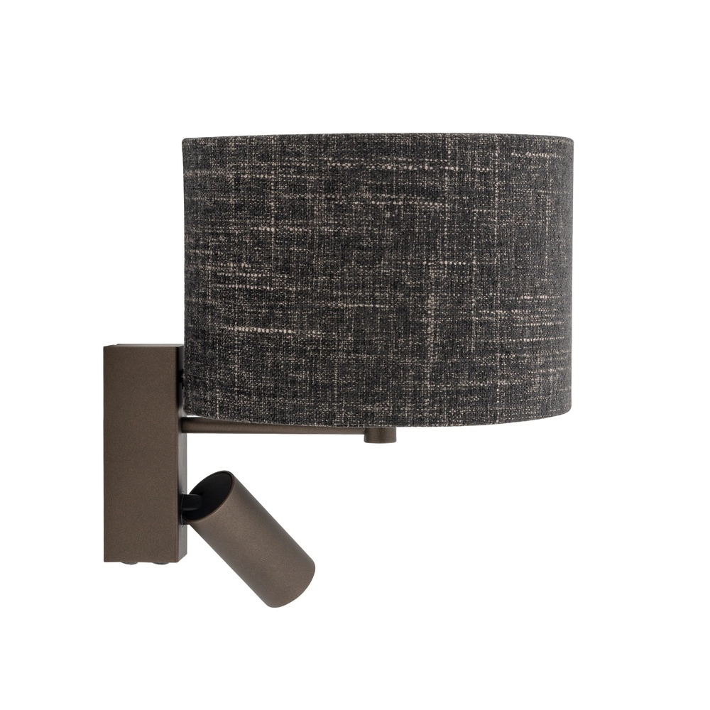Lampe murale Black Melange Amarela avec abat-jour de lampe Lyora 5903139116619