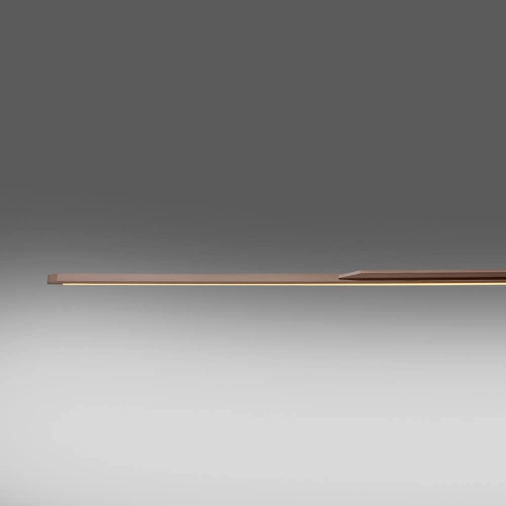 Lampe suspendue design Pure Surface bronze 160cm Paul Neuhaus 4012248384190