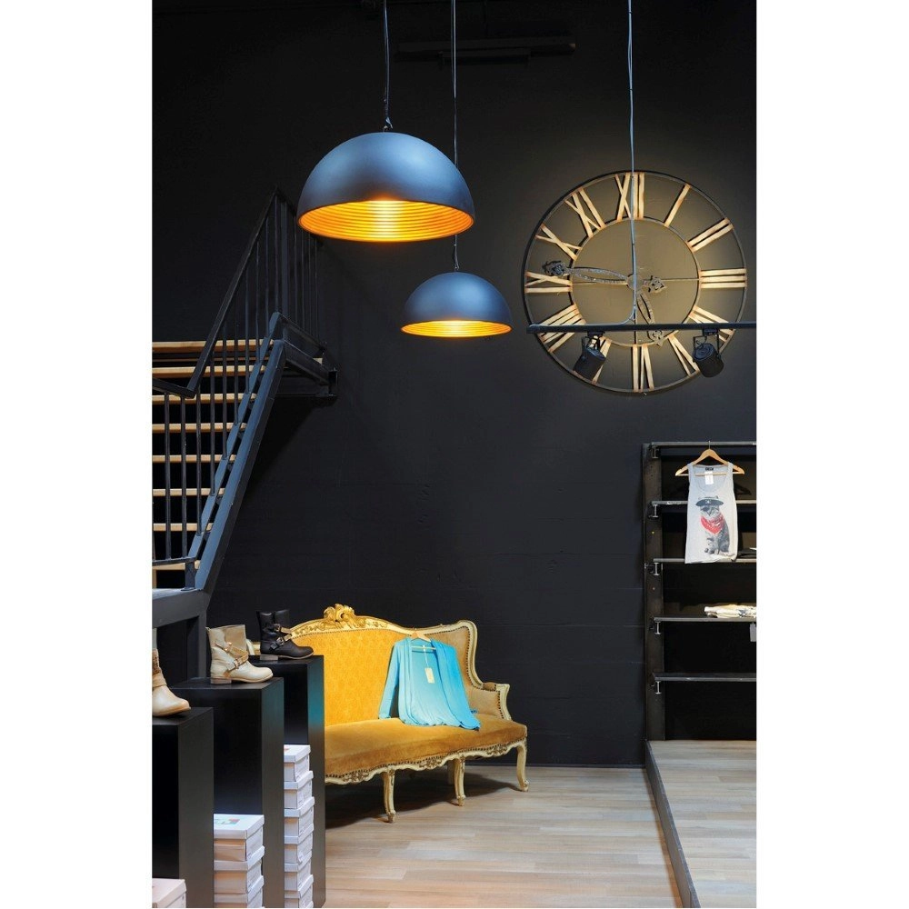 Lampe à suspension Forchini M PD-1 noir SLV 4024163136976