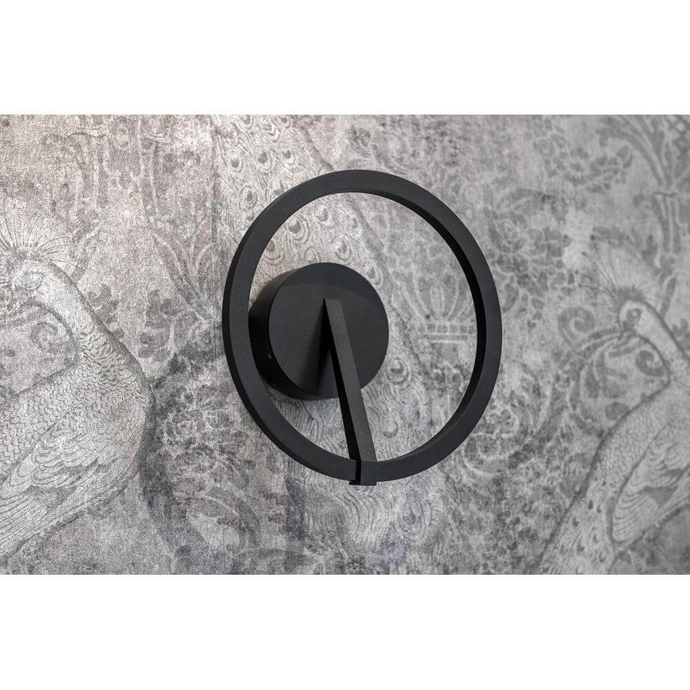 Applique murale noire Oregon Design élégant Artdelight 8720701100893