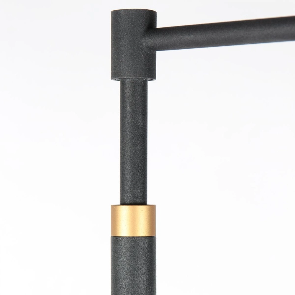 Lampe de lecture design Soleil noir avec capuchon doré Steinhauer 8712746177381