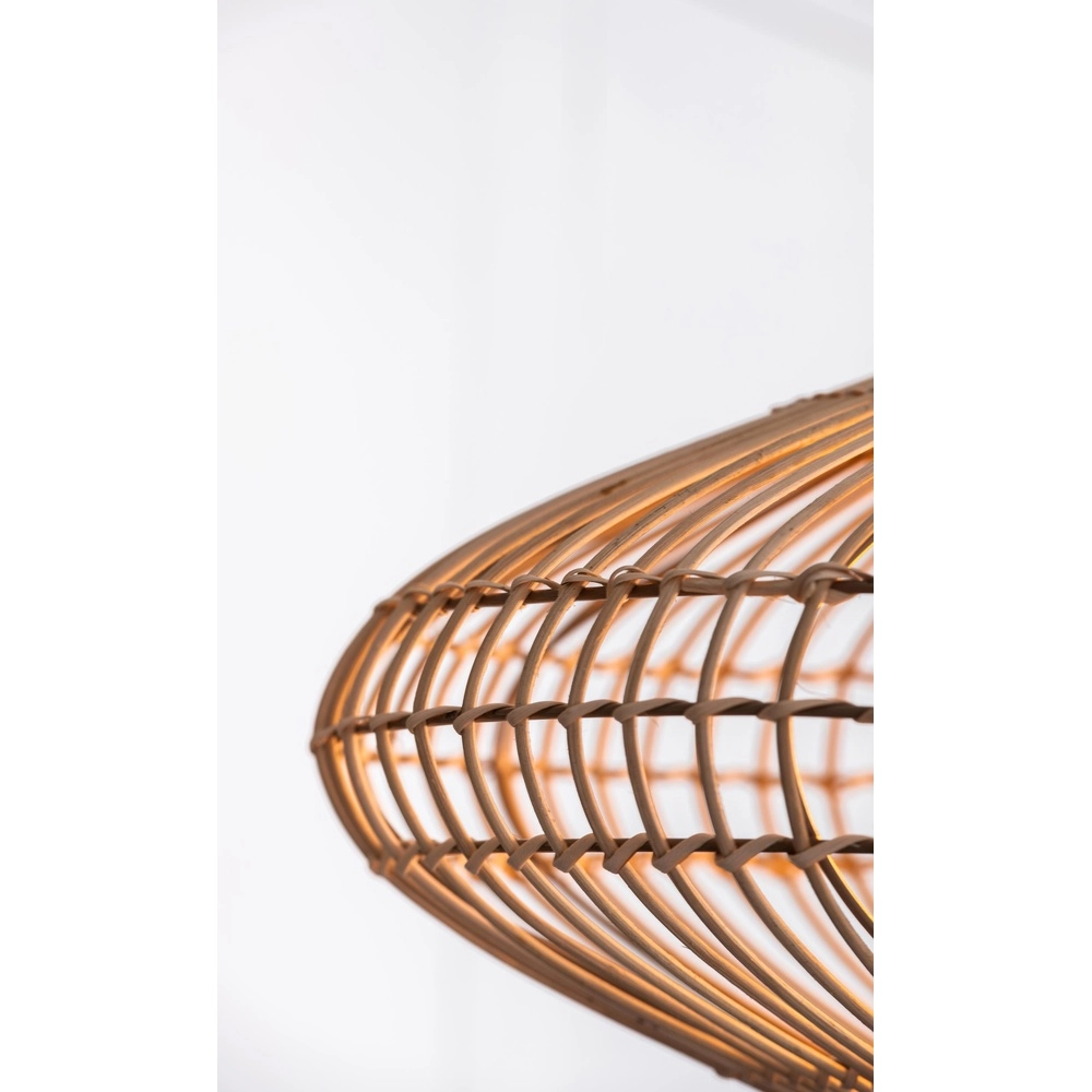 Lampe pendante en rotin Magali Ø 56cm Lucide 5411212031433