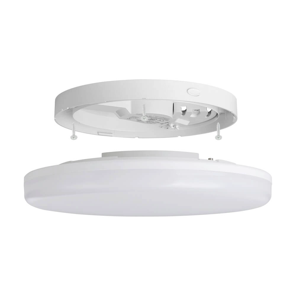 Plafonnier rond Castagneto Ø 26cm blanc Eglo 9008606313204