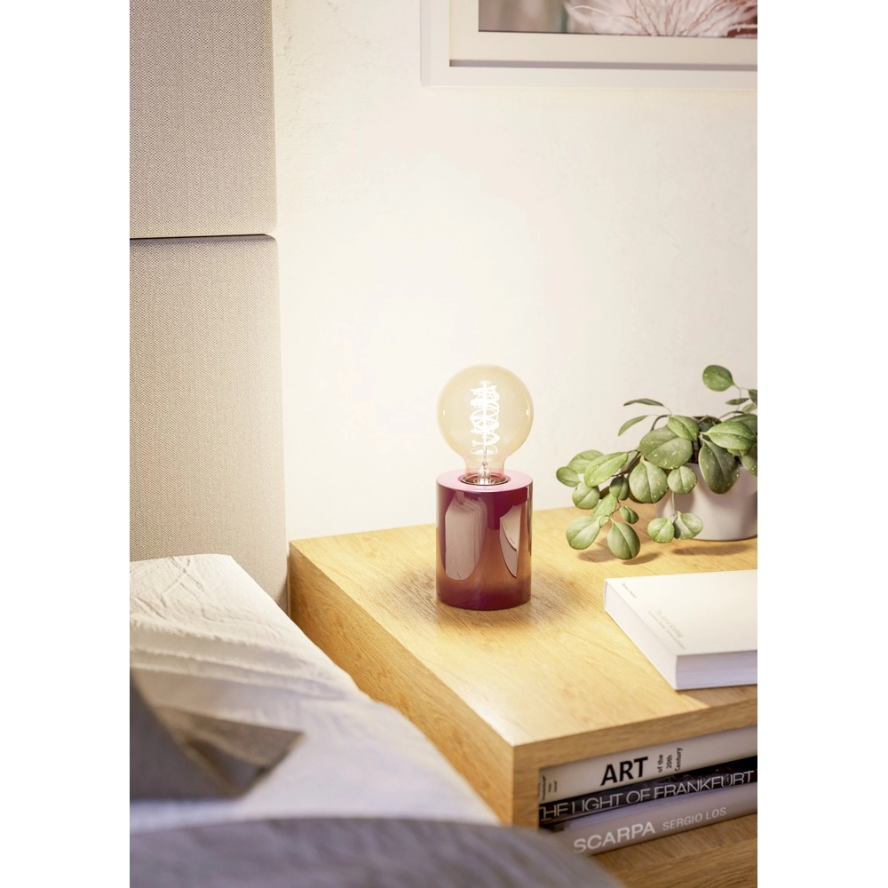 Lampe de table Murama Rouge bordeaux Eglo 9008606406258