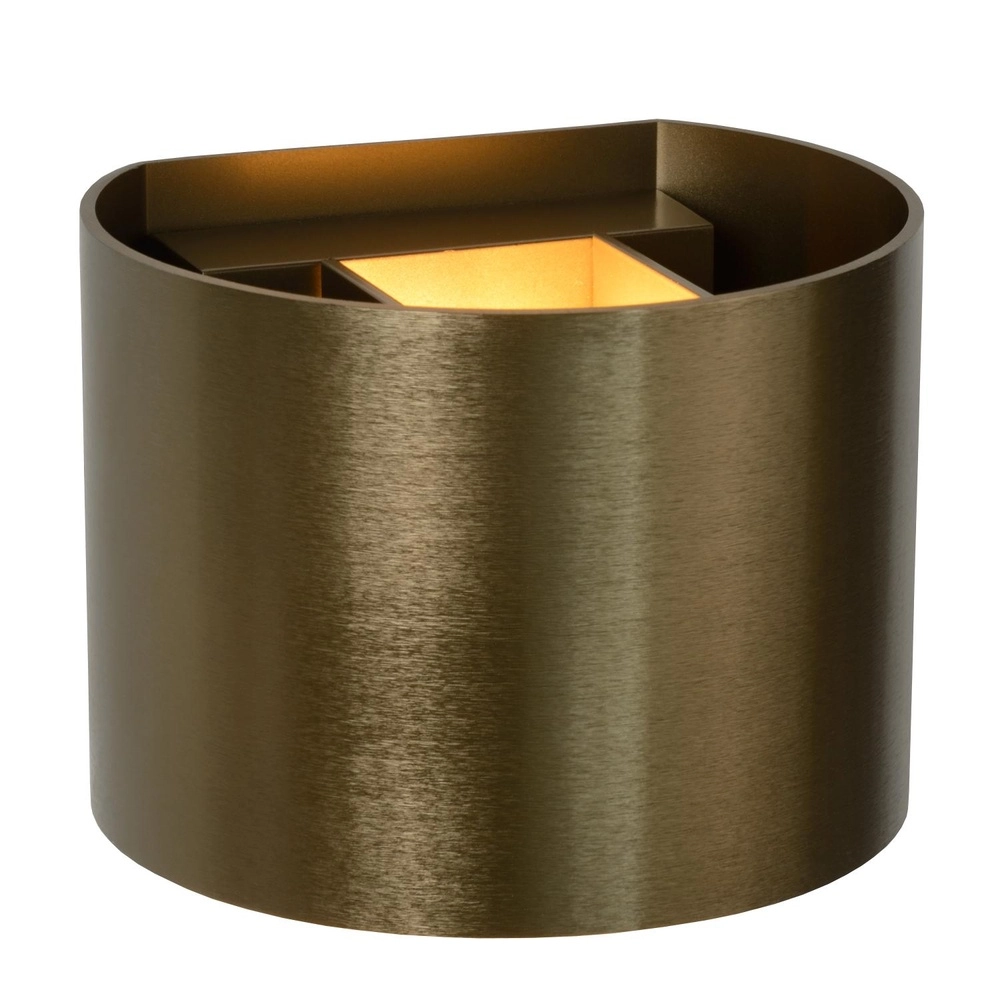 Tache de mur arrondi Xio 2700K brun rouille Lucide 5411212092472