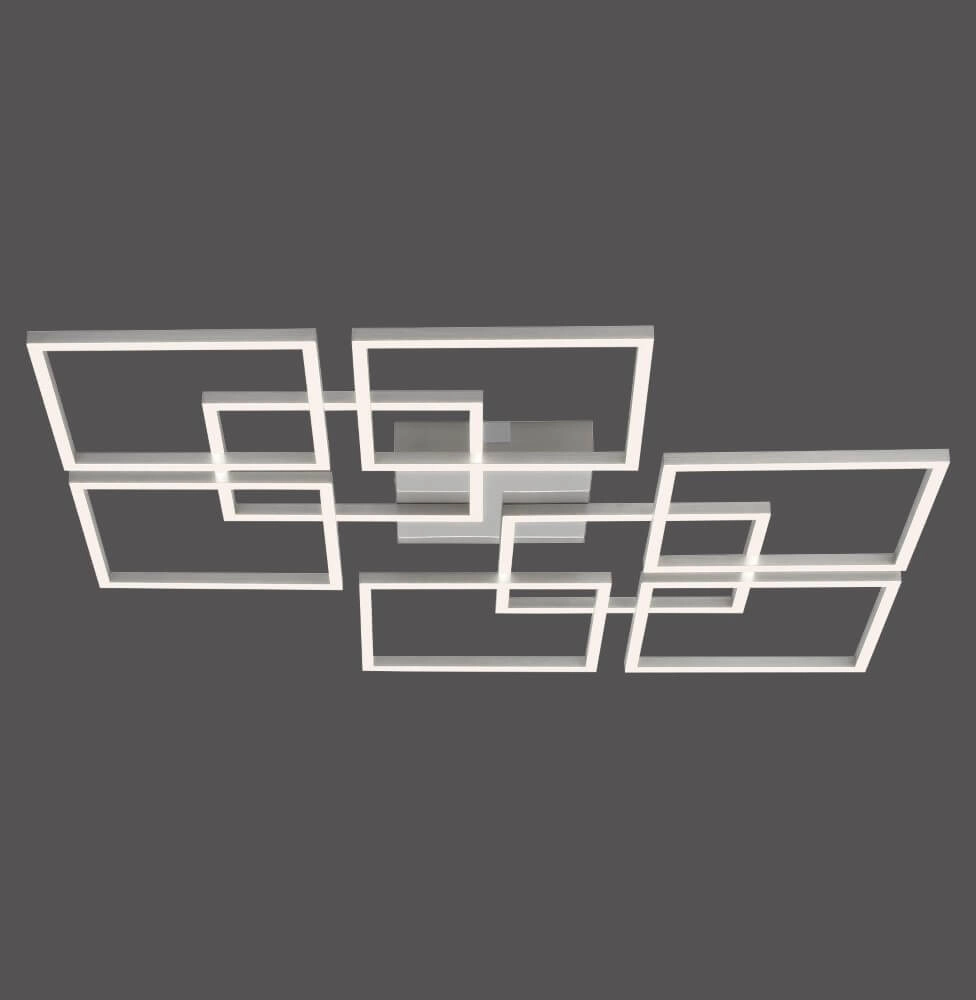 Plafonnier moderne Q-Inigo carré Paul Neuhaus 4012248358108