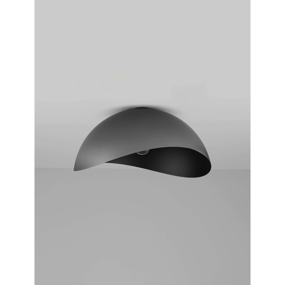 Plafonnier Opsi noir Ø 50cm Lyora 5212017458018