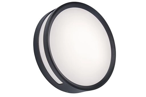 Applique ronde Rola panneau LED anthracite