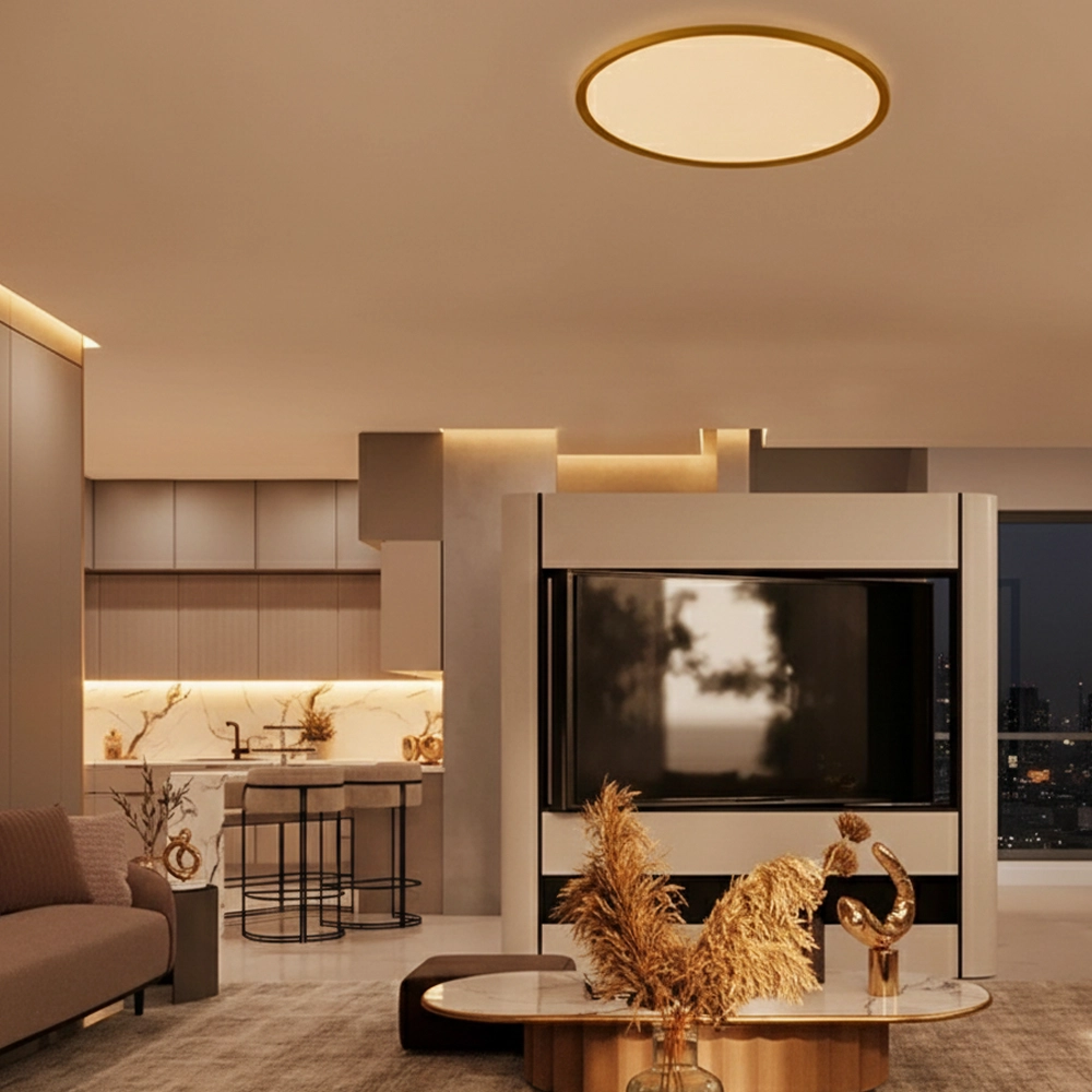 Plafonnier Aoton or Ø 60cm