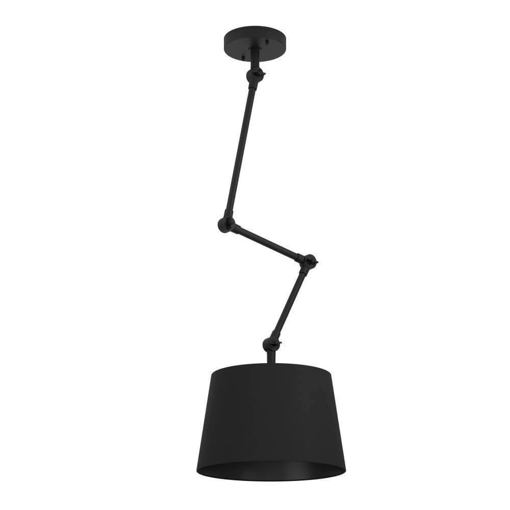 Lampe suspendue réglable Pistunio noir