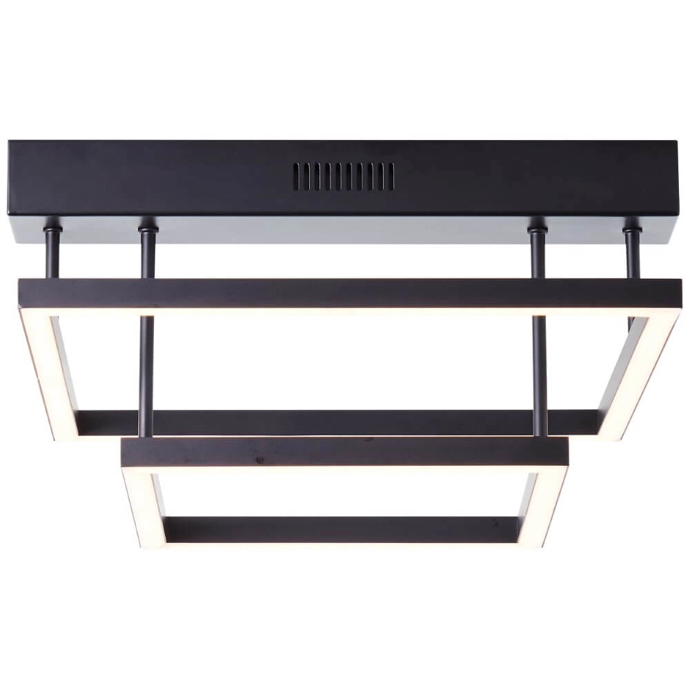 Plafonnier Ranut 32 cm noir