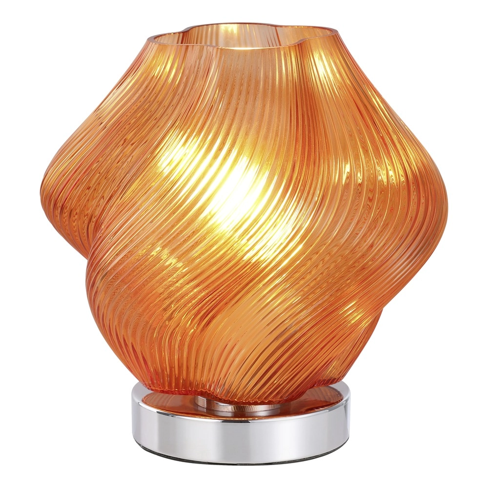 Conception des lampes de table Vicenne orange