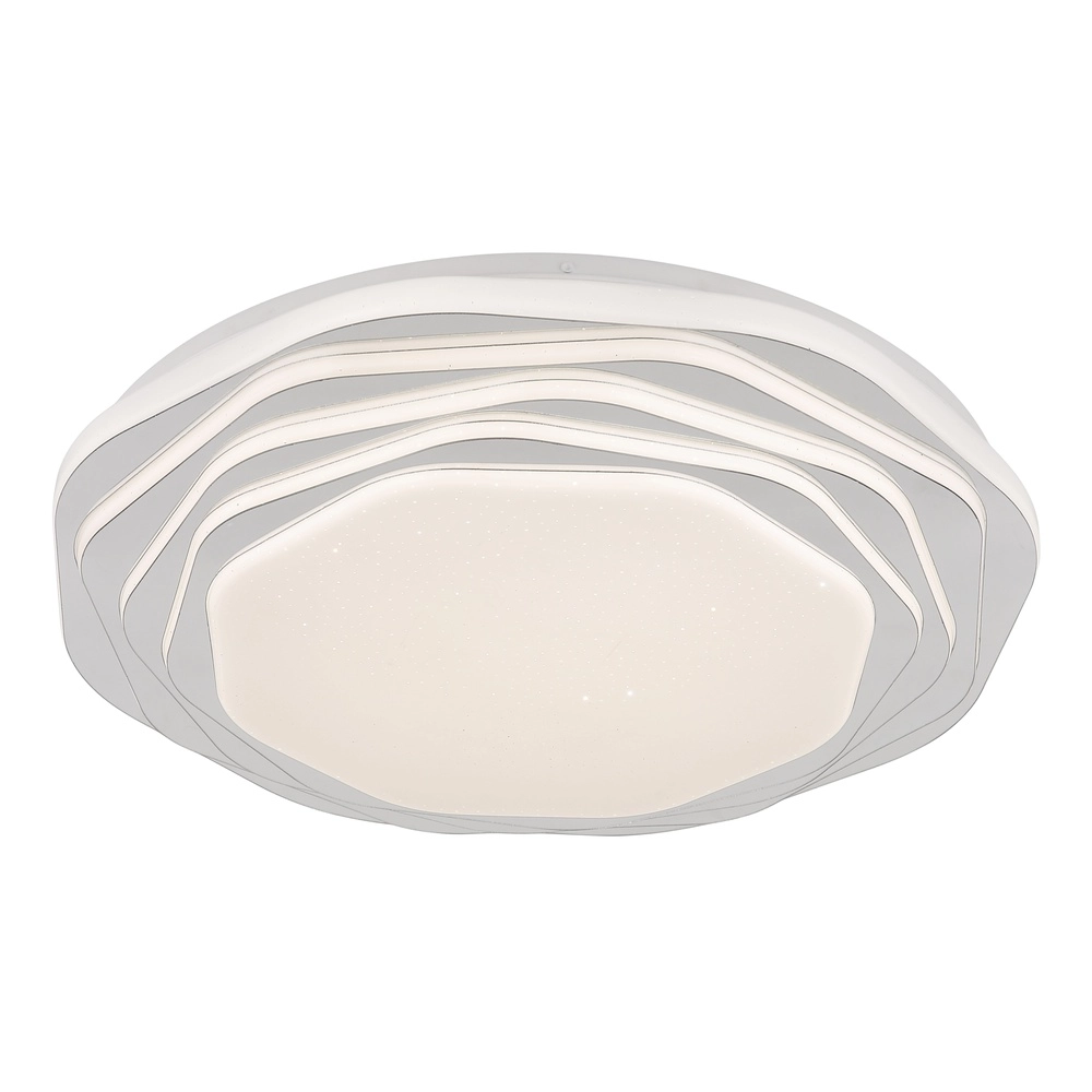 Lampe de plafond à design Flordelis blanc Ø 48cm Globo 9007371510702