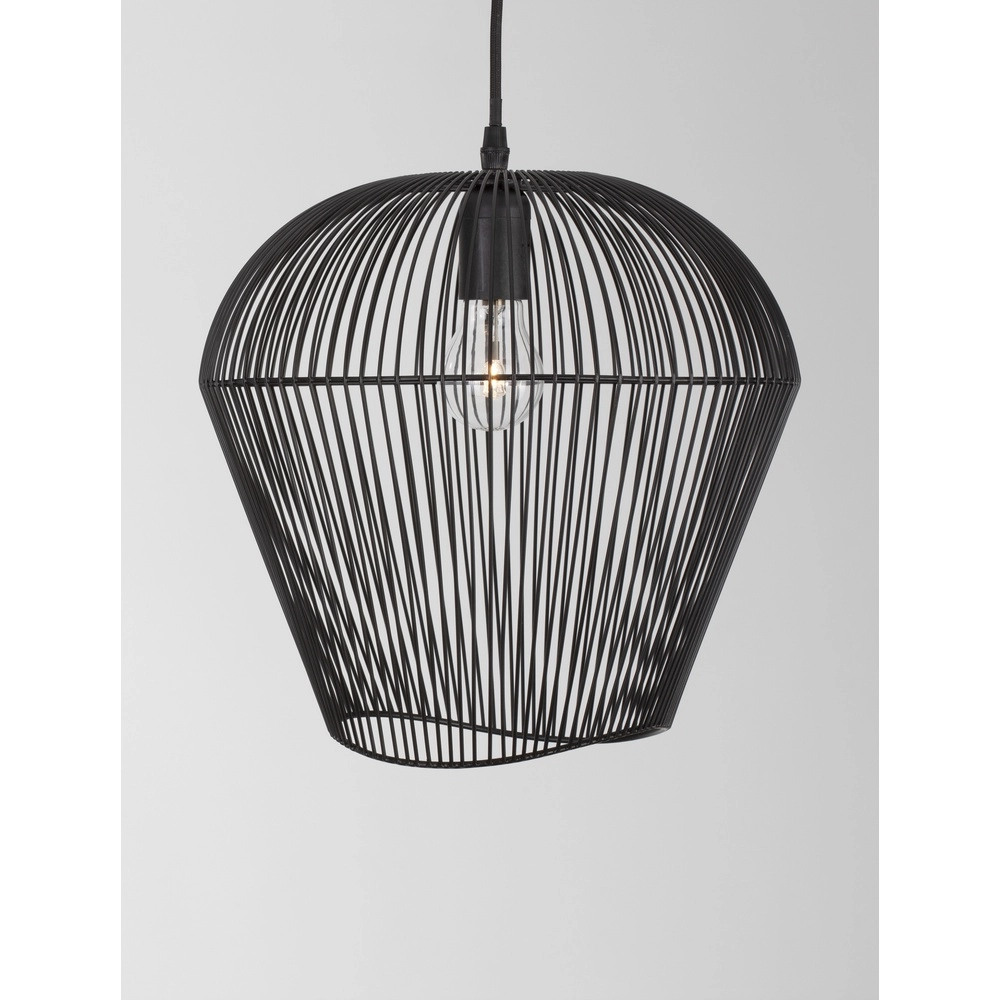 Suspension Bohème Bredo Ø 31,5 cm noir Lyora 5212017438911