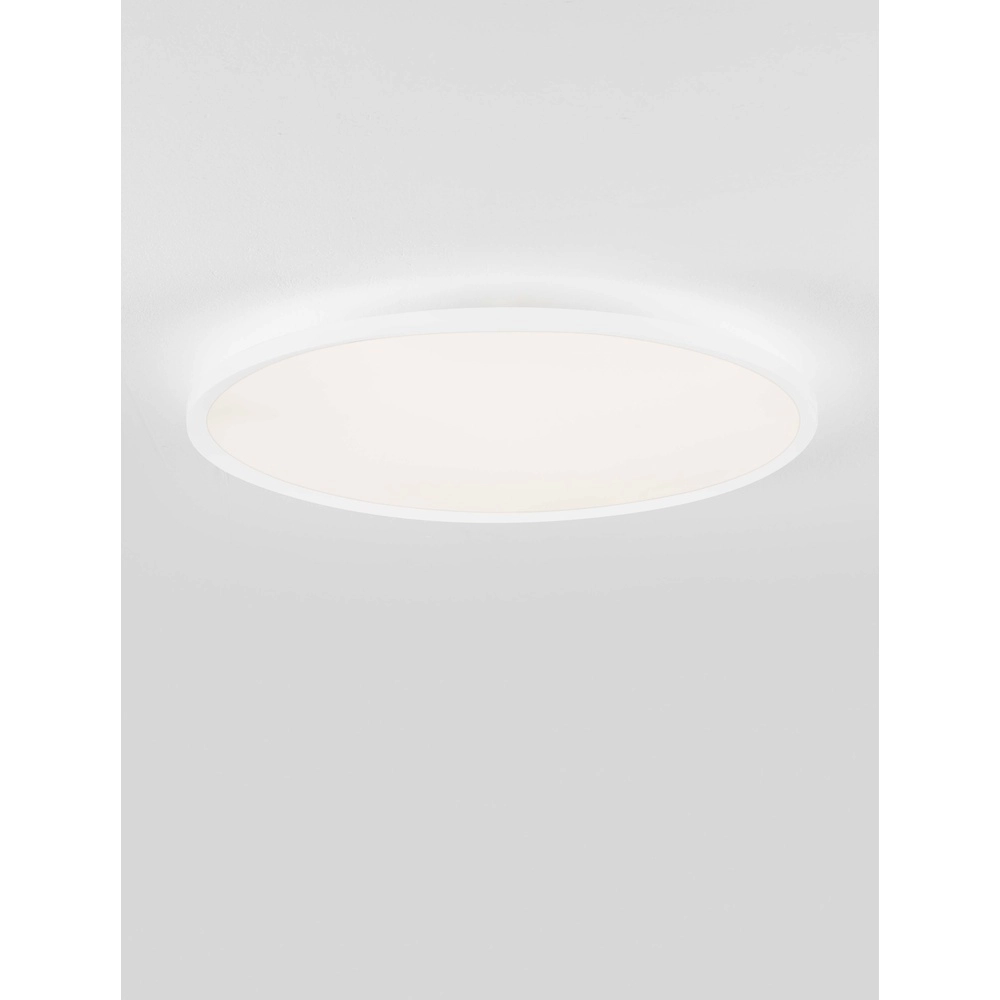 Plafonnier Aoton blanc Ø 60cm Lyora 5212017448729