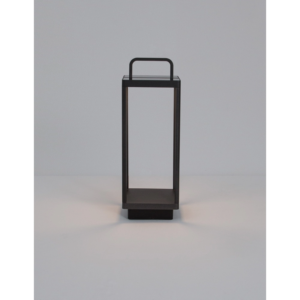 Lampe de table solaire Bali 51cm anthracite Lyora 5212017428660